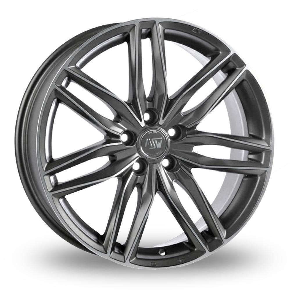 Msw Wheels MSW 24 17*8 Matt Titanium - D-elastikashop