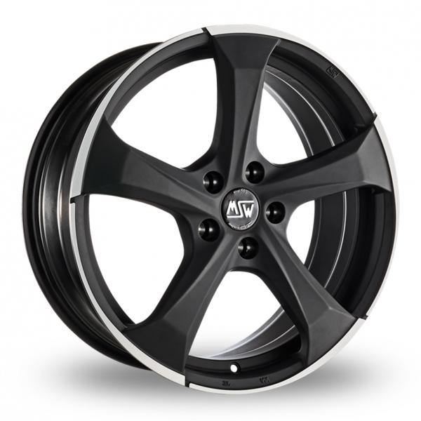 Msw Wheels MSW 47 17*7,5 Matt Dark Titanium Diamond Cut - D-elastikashop