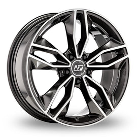 Msw Wheels MSW 71 17*7,5 Gloss Dark Grey Polished - D-elastikashop