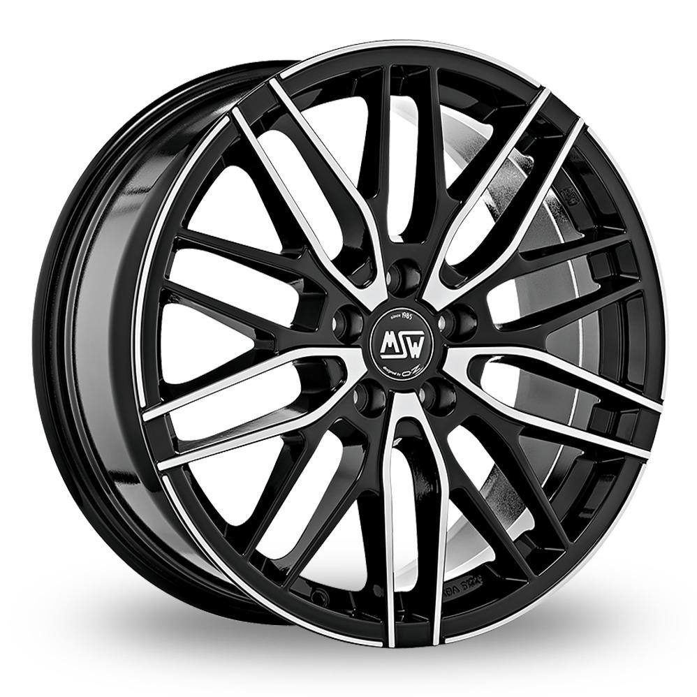 Msw Wheels MSW 72 17*7 Gloss Dark Grey Polished - D-elastikashop