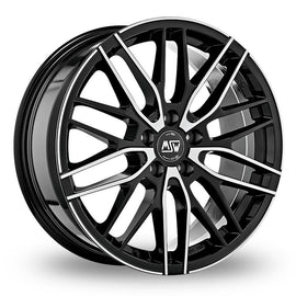 Msw Wheels MSW 72 17*7 Gloss Dark Grey Polished - D-elastikashop