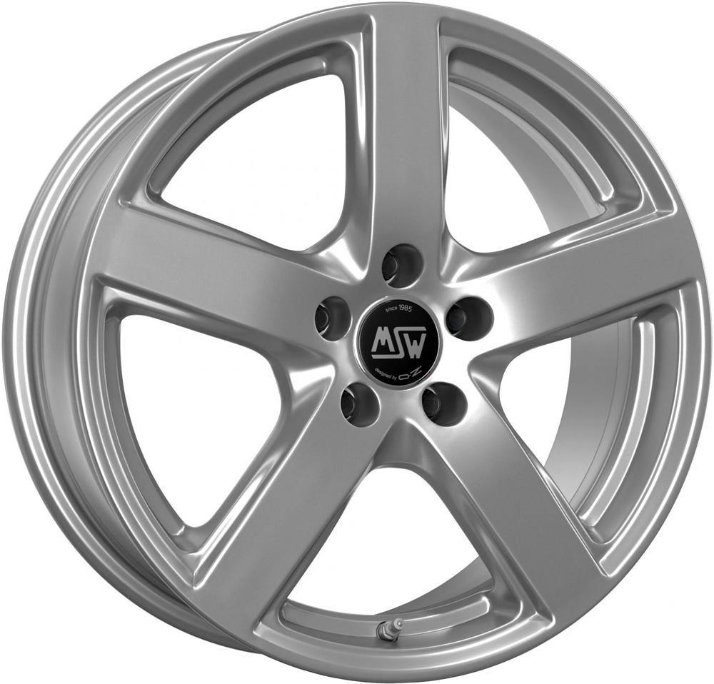 Msw Wheels MSW 55 17*7 Full Silver - D-elastikashop