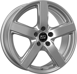 Msw Wheels MSW 55 17*7 Full Silver - D-elastikashop