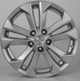 Replica for NISSAN 1236 Silver 17*7