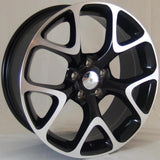 Replica for OPEL 236 Black Polish 16*6.5