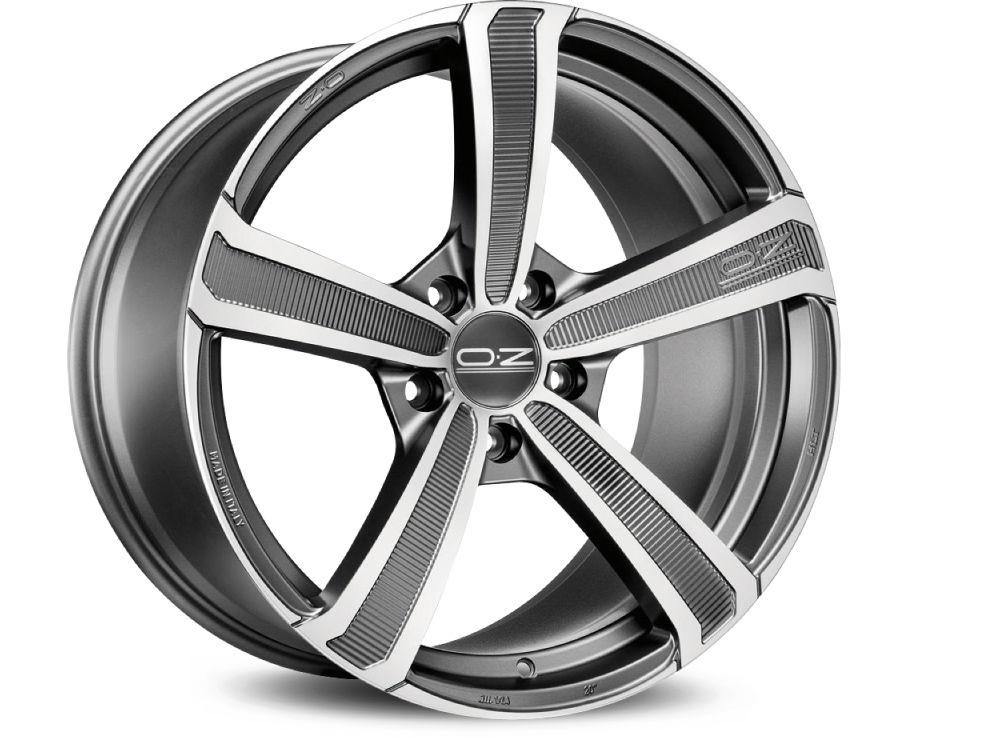 OZ Montecarlo HLT 19*8 Matt Dark Graphite Diamond Cut - D-elastikashop