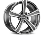 OZ Montecarlo HLT 22*9,5 Matt Dark Graphite Diamond Cut