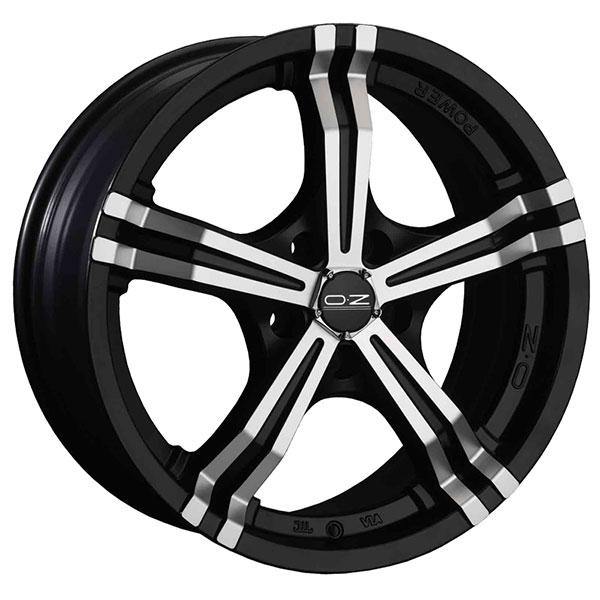 OZ Power 17*8 Black Polished - D-elastikashop