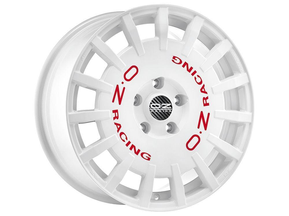 OZ Rally Racing 17*7 Race White - D-elastikashop