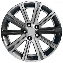 Replica for CITROEN PEUGEOT 1253 Anthracite Polish 17*7.5 - D-elastikashop