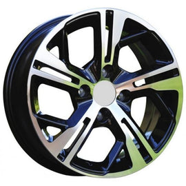 Replica for CITROEN PEUGEOT 5139 Black Polish 16*6.5 - D-elastikashop