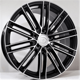 Replica for PORSCHE 1350 Black Polish 21*9.5 - D-elastikashop