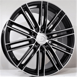 Replica for PORSCHE 1350 Black Polish 21*9.5