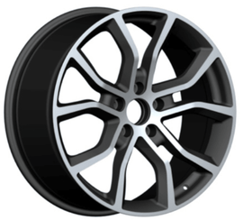 Replica for PORSCHE 5362 Black Polish 21*9.5 - D-elastikashop