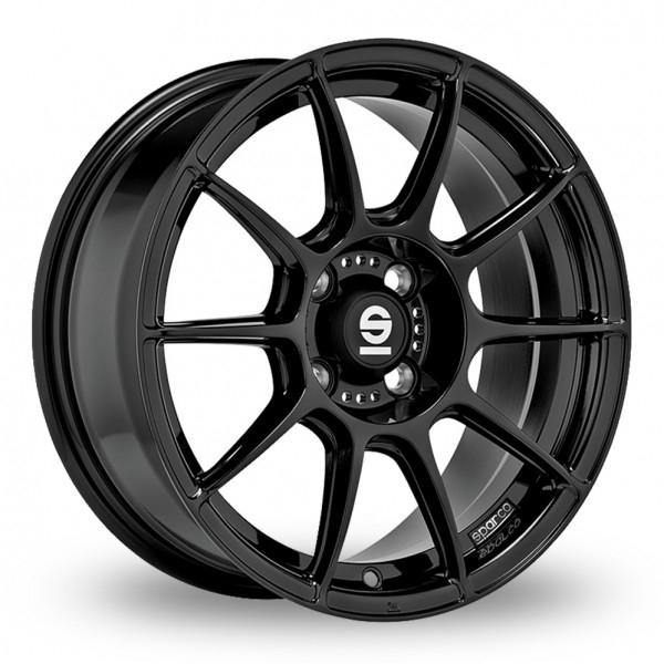 Sparco Wheels FF1 17*7 Gloss Black - D-elastikashop