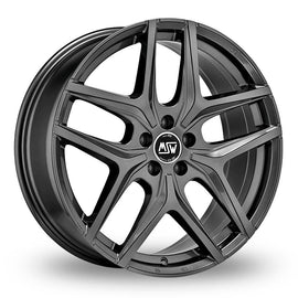 Msw Wheels MSW 40 17*7 Gloss Gun Metal - D-elastikashop