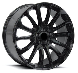 Replica for RANGE ROVER 1195 Gloss Black 22*10 - D-elastikashop