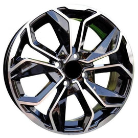 Replica for RENAULT 5296 Black Polish 16*6.5 - D-elastikashop.gr
