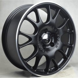 Replica BBS CH Motosport Matt Black with Diamond Lip 18*9 - D-elastikashop