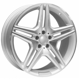Replica for MERCEDES 552/4 Silver Machined 19*9.5 - D-elastikashop