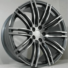 Replica for PORSCHE 1222 Anthracite Polish 21*9.5 - D-elastikashop