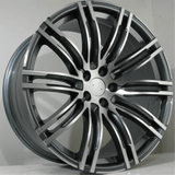 Replica for PORSCHE 1222 Anthracite Polish 22*10