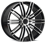 Replica for PORSCHE 1222 Black Polish 20*11