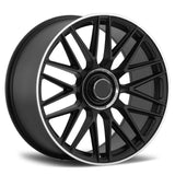 Replica for MERCEDES 912/2 Matt Black Diamond Lip 20*8.5