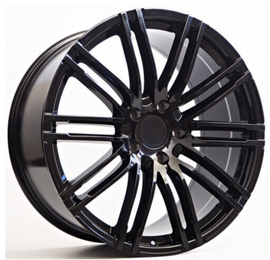 Replica for PORSCHE 1222 Matt Black 21*10