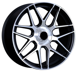 Replica for MERCEDES 1258 Black Polish 19*8