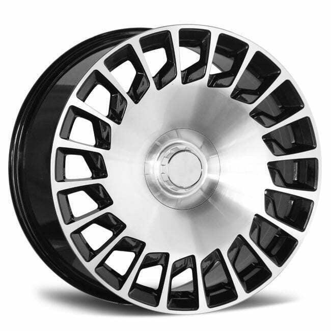 Replica for MERCEDES 609 Black Polish 19*9.5 - D-elastikashop.gr