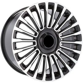 Replica for RANGE ROVER 627 Black Polish 20*9.5 - D-elastikashop.gr