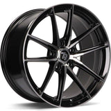 79Wheels SCF-A BLACK POLISHED FACE 19*9,5