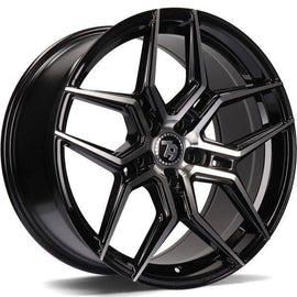 79Wheels SV-B GLOSS BLACK POLISHED FACE 19*9,5 - D-elastikashop
