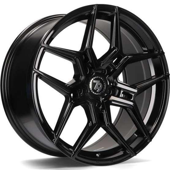 79Wheels SV-B GLOSS BLACK 18*8 - D-elastikashop