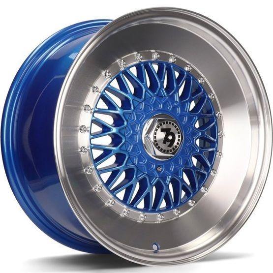 79Wheels SV-F BLUE POLISHED LIP 15*7 - D-elastikashop