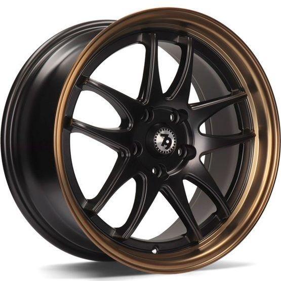 79Wheels SV-I MATT BLACK BRONZE LIP 16*7 - D-elastikashop