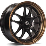 79Wheels SV-I MATT BLACK BRONZE LIP 16*7