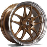 79Wheels SV-I BRONZE POLISHED LIP 17*8