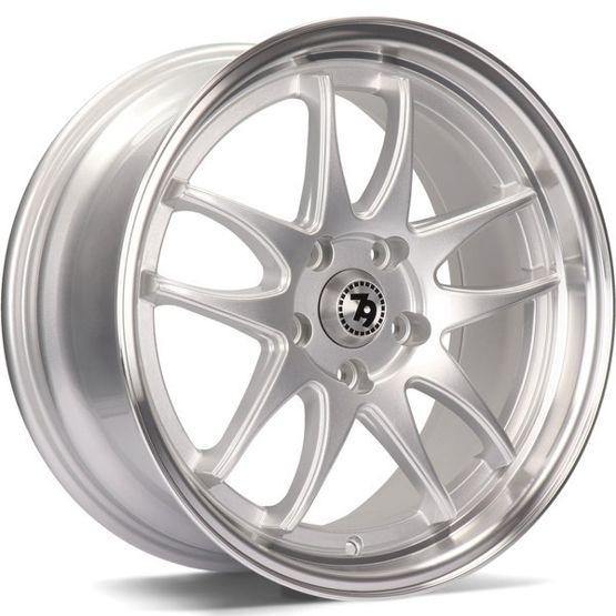 79Wheels SV-I SILVER POLISHED LIP 16*7 - D-elastikashop