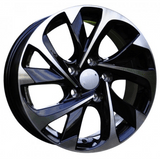Replica for TOYOTA 1367 Black Polish 17*7