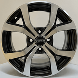 Viper Wheels V-147 Black Diamond 15*6