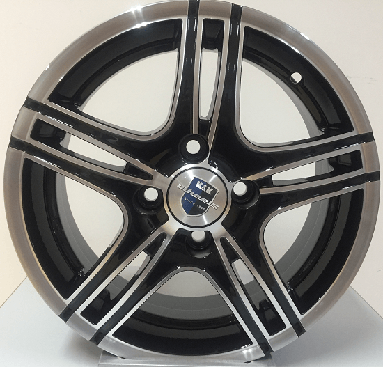 Viper Wheels Omet Black Diamond 14*5,5 - D-elastikashop.gr