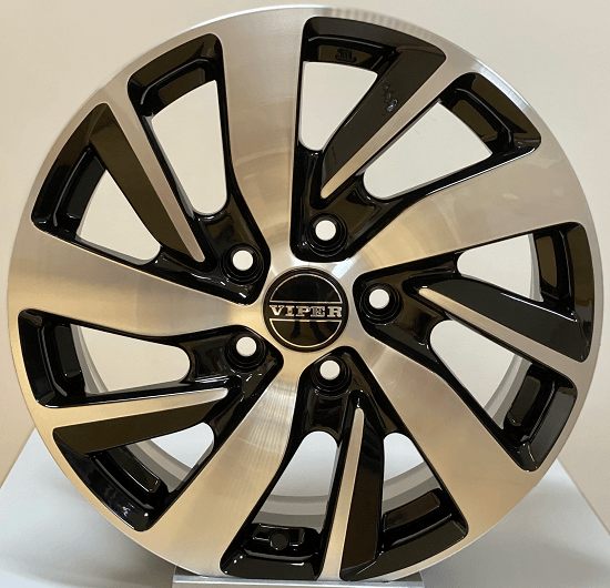 Viper Wheels R-166 Black Diamond 16*6,5 - D-elastikashop.gr