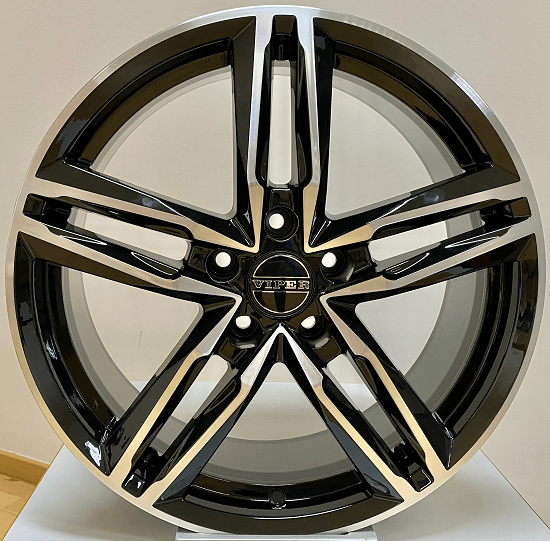 Viper Wheels Koln Black Diamond 17*7 - D-elastikashop.gr