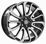 Replica for RANGE ROVER 1195 Black Polish 22*9.5