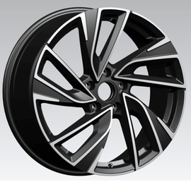 Replica for VW 448 Black Polish 19*8.5 - D-elastikashop