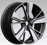 Replica for VW 450 Black Polish 17*7.5