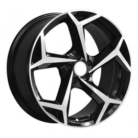 Replica for VW 5340 Black Polish 16*6.5 - D-elastikashop
