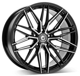 WrathWheels WF9 GLOSS BLACK POLISHED FACE 19*8,5 - D-elastikashop